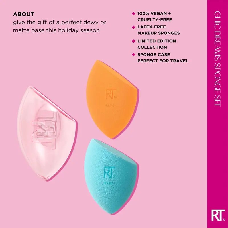 Real Techniques Chic Dreams Sponge Set (Limited Edition) – Bild 3
