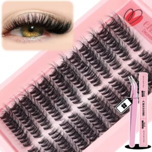 Lash Clusters Set Komplett mit Kleber & Pinzette