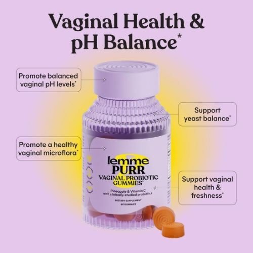 Purr, Vaginal Health Probiotics, Probiotika für die vaginale Gesundheit, 60 vegane Kapseln – Bild 3