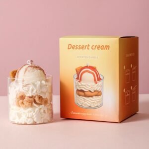 Handgemachte Karamell Sundae Duftkerze