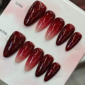 Handgemachte Press-On Nails Komplett Set