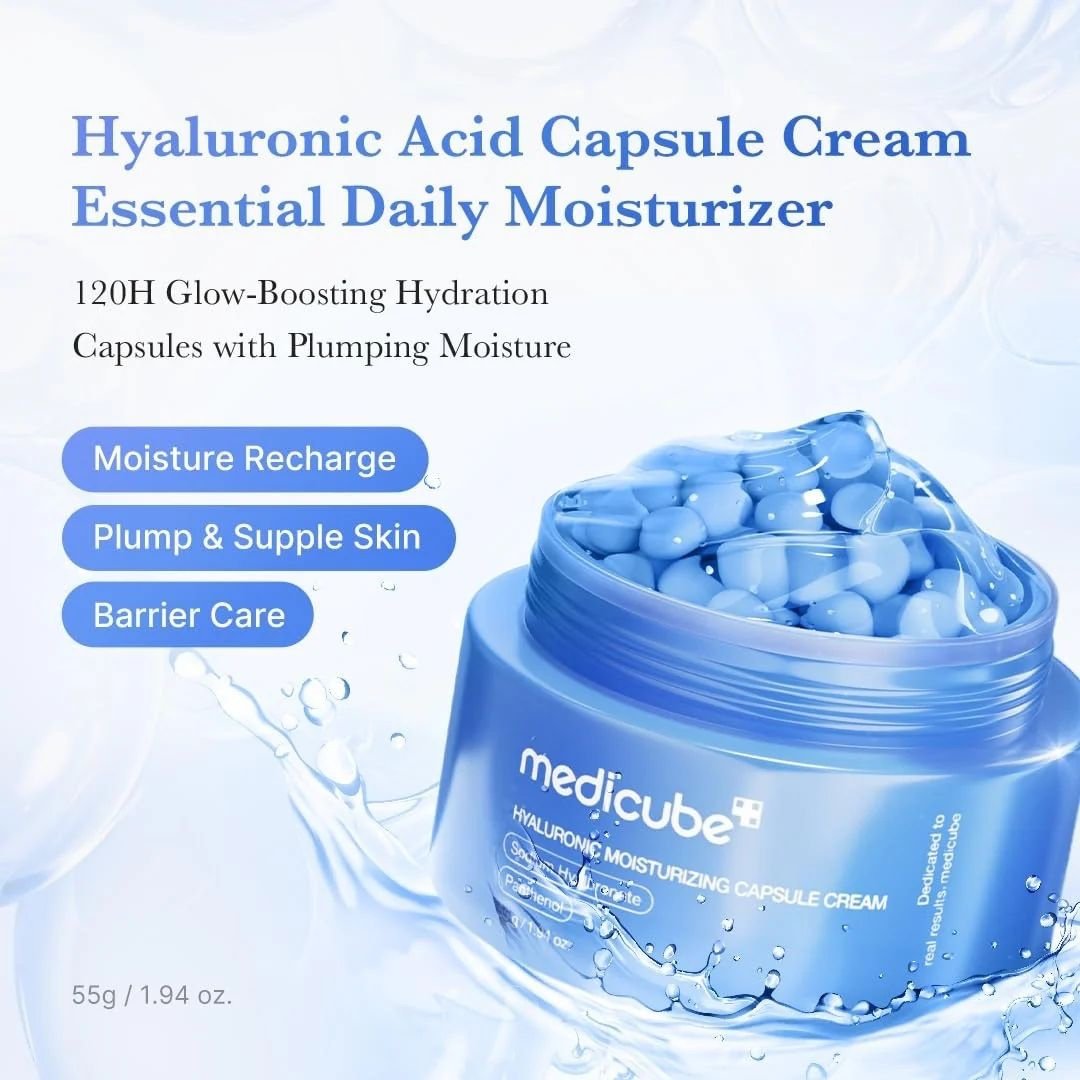 Medicube Hyaluronic Moisturizing Capsule Cream (110ml) – Bild 3
