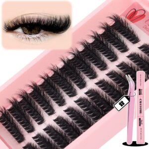 Lash Clusters Set Komplett mit Kleber & Pinzette
