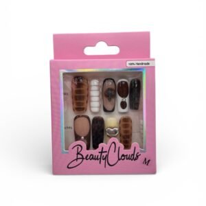 Handgemachte Press-On Nails Komplett Set