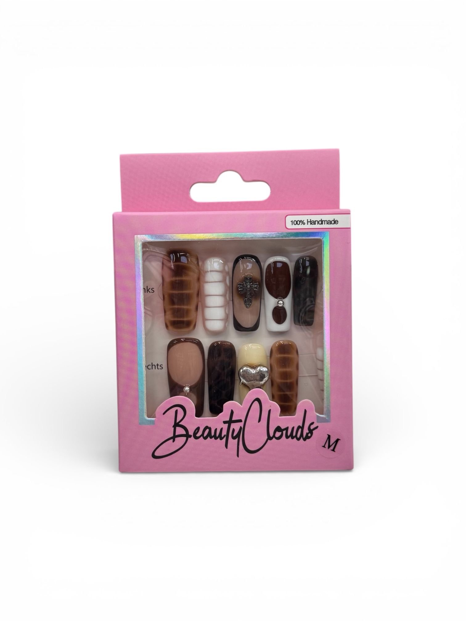 Handgemachte Press-On Nails Komplett Set