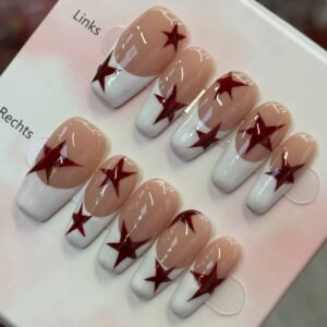 Handgemachte Press On Nails Komplett Set