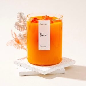 Orangen Zest Handgemachte Duftkerze