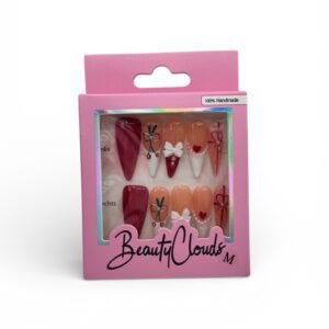 Handgemachte Press-On Nails Komplett Set