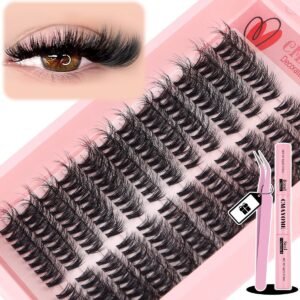 Lash Clusters Set Komplett mit Kleber & Pinzette