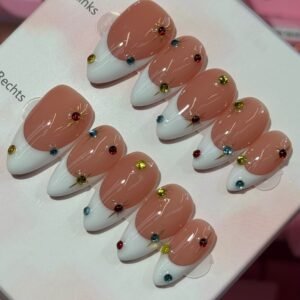 Handgemachte Press On Nails Komplett Set