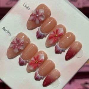 Handgemachte Press On Nails Komplett Set